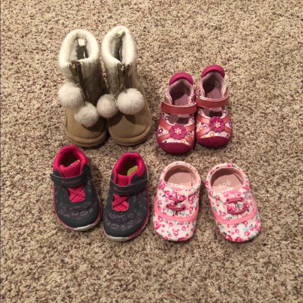 🥳4 for $20🥳 Size 3 Toddler Shoe Bundle